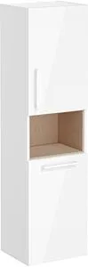 Шкаф-пенал подвесной VitrA Root 40 R белый/светлое дерево 66231 Шкаф-пенал подвесной VitrA Root 40 R белый/светлое дерево 66231, 1