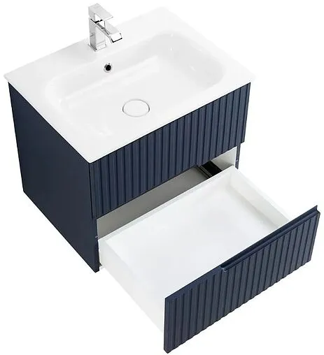 Тумба под умывальник подвесная Cezares Duet 60 Grafito DUET-600-2C-SO-GR-P Тумба под умывальник подвесная Cezares Duet 60 Grafito DUET-600-2C-SO-GR-P