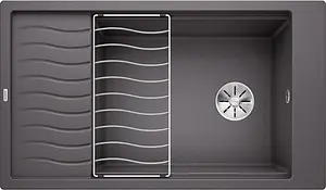Мойка кухонная Blanco Elon XL 6 S 86 тёмная скала 524861 Мойка кухонная Blanco Elon XL 6 S 86 тёмная скала 524861, 1
