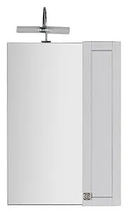 Шкаф-зеркало Aquanet Честер 60 белый/серебро 182681, 5