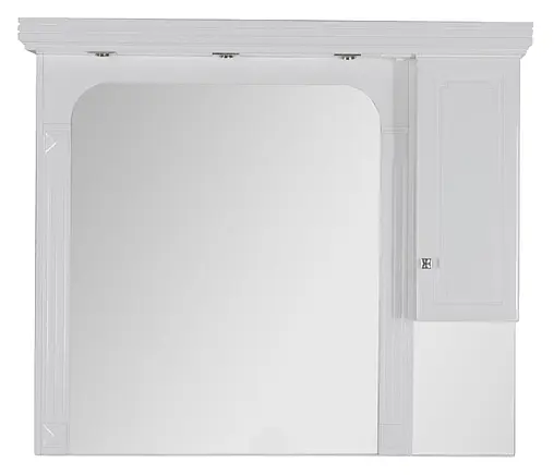 Шкаф-зеркало Aquanet Фредерика new 140 белый 171012