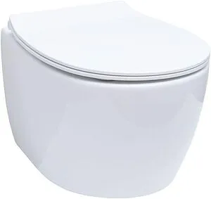 Унитаз подвесной безободковый Allen Brau Fantasy белый глянец 4.11004.20, 1