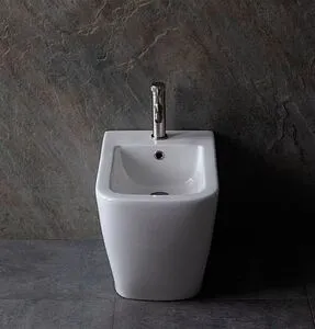 Биде напольное Allen Brau Infinity белый 4.21005.20, 5