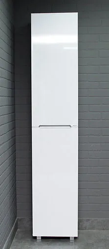 Шкаф-пенал напольный Айсберг Аура 40 белый DA2505P