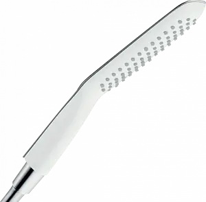 Лейка ручного душа Hansgrohe PuraVida 120 1jet EcoSmart белый/хром 28568400 Лейка ручного душа Hansgrohe PuraVida 120 1jet EcoSmart белый/хром 28568400, 1