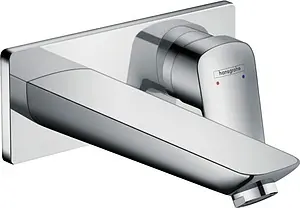 Смеситель для раковины из стены Hansgrohe Logis хром 71220000 Смеситель для раковины из стены Hansgrohe Logis хром 71220000, 1