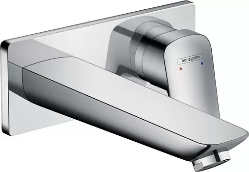 Смеситель для раковины из стены Hansgrohe Logis хром 71220000