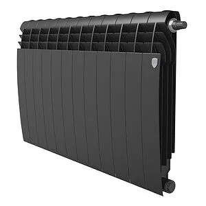 Радиатор биметаллический 12 секций нижнее правое подключение Royal Thermo Biliner 500 VR80 Noir Sable RTBNSVR8050012 Радиатор биметаллический 12 секций нижнее правое подключение Royal Thermo Biliner 500 VR80 Noir Sable RTBNSVR8050012, 1