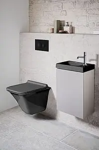 Клавиша смыва для унитаза Loranto 7313 черный матовый Клавиша смыва для унитаза Loranto 7313 черный матовый, 3