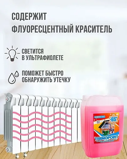 Теплоноситель (Антифриз) этиленгликоль Termopoint -65 50кг