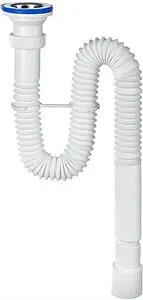 Сифон гофрированный для мойки VIRPlast Мини Элит 30986343 Сифон гофрированный для мойки VIRPlast Мини Элит 30986343, 1