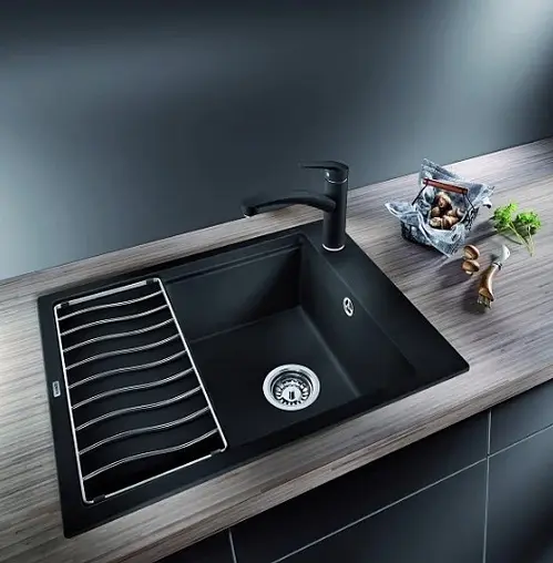 Мойка кухонная Blanco Elon 45 S 65 антрацит 524814 Мойка кухонная Blanco Elon 45 S 65 антрацит 524814