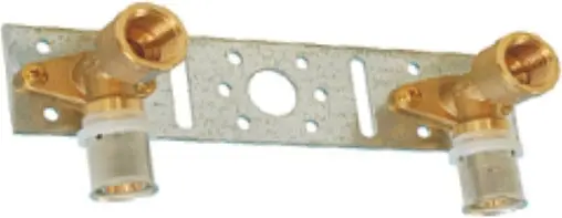 Монтажная планка с водорозетками пресс 16мм x ½&quot;в Comisa 87.54.005