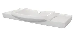 Тумба-умывальник подвесная Comforty Киото 90П белый/сосна лоредо 00003126707CF Тумба-умывальник подвесная Comforty Киото 90П белый/сосна лоредо 00003126707CF, 3