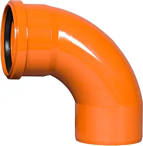 Отвод радиальный наружный D=110мм Угол 87° Ostendorf KGBD 1М SW 228088 Отвод радиальный наружный D=110мм Угол 87° Ostendorf KGBD 1М SW 228088, 1
