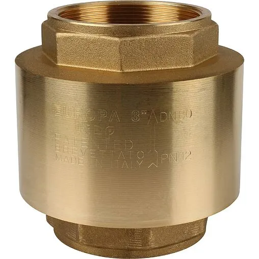 Клапан обратный пружинный 3"в x 3"в Itap Europa 1000300