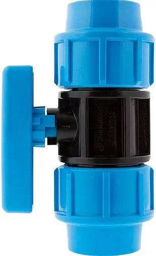 Кран шаровый для пнд трубы 32мм x 32мм Джилекс 9362