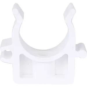 Клипса D=26мм белый Sinikon Fix.26 Клипса D=26мм белый Sinikon Fix.26, 2