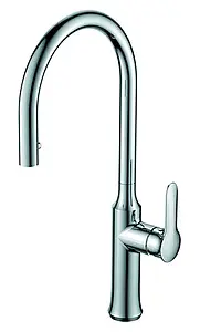 Смеситель для кухни с выдвижным изливом SMARTsant хром SM134037AA Смеситель для кухни с выдвижным изливом SMARTsant хром SM134037AA, 1