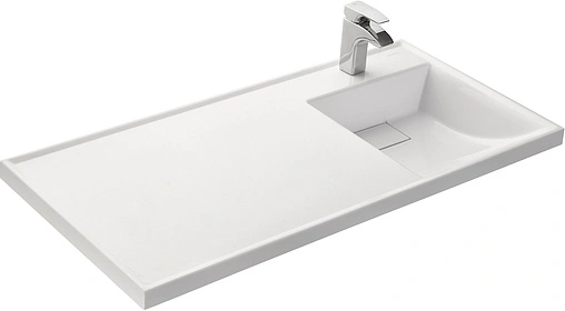 Раковина Aquaton Лондри 105 R белый 1A72223KLH010