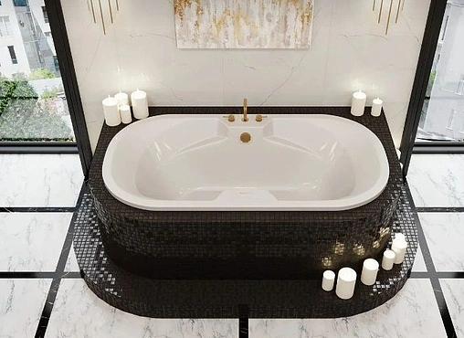 Ванна акриловая Vagnerplast Gaia 190x100 VPBA191GAI7X-04