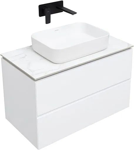 Тумба под умывальник подвесная Allen Brau Infinity 85 белый 1.21001.WM