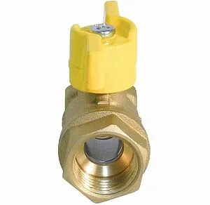 Кран шаровый для газа ½"в x ½"в БАЗ 11б27п БАЗ.А10.1.15.40 Кран шаровый для газа ½"в x ½"в БАЗ 11б27п БАЗ.А10.1.15.40, 4