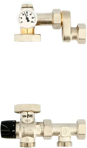 Узел насосно-смесительный с насосом Wilo Yonos PARA RS25/6 130 Uni-fitt Solomix X 473P0802