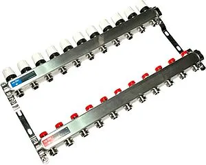 Группа коллекторная без расходомеров 11 отводов 1"в/в x ¾"ек Uni-fitt TECHNO 451W4311 Группа коллекторная без расходомеров 11 отводов 1"в/в x ¾"ек Uni-fitt TECHNO 451W4311, 4