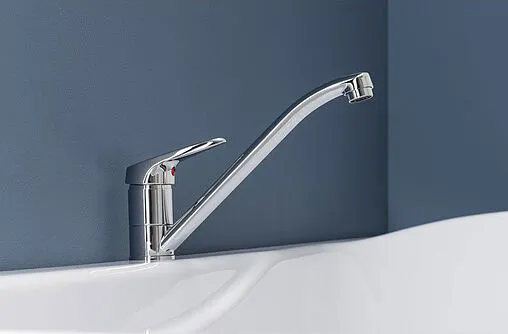 Смеситель для кухни Aquanet Round Handle хром SD90705 Смеситель для кухни Aquanet Round Handle хром SD90705