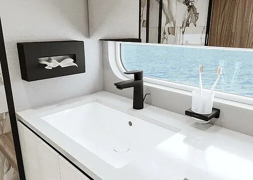 Держатель для бумажных полотенец Hansgrohe AddStoris чёрный матовый 41774670