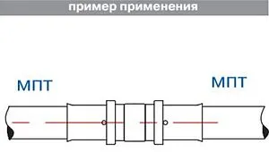 Муфта пресс редукционная 32мм x 26мм Valtec VTm.203.N.003226 Муфта пресс редукционная 32мм x 26мм Valtec VTm.203.N.003226, 3