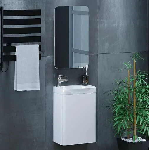 Тумба-умывальник подвесная Uperwood UPD Bio 40 белый 291020250