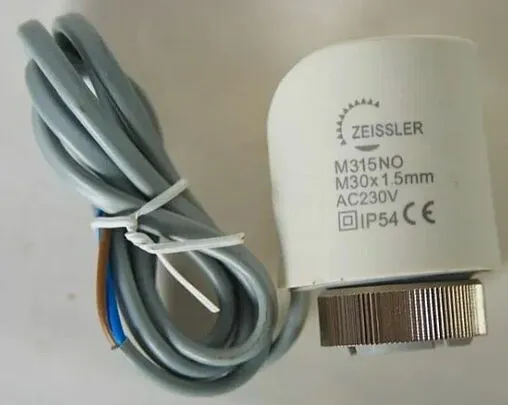 Сервопривод электротермический НЗ 230В М30 x 1.5 TIM M315NC