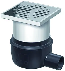 Трап горизонтальный Set ACO Easyflow 150x150мм 2500.05.77 Трап горизонтальный Set ACO Easyflow 150x150мм 2500.05.77, 1