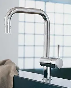 Смеситель для кухни с выдвижным изливом Grohe Minta хром 32322000 Смеситель для кухни с выдвижным изливом Grohe Minta хром 32322000, 5