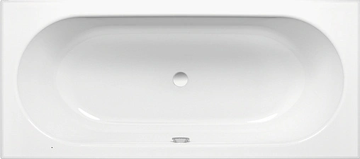 Ванна стальная Bette Starlet Spirit 180x80 anti-slip Sense+easy-clean белый 1634-000 PLUS AS