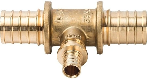 Тройник аксиальный редукционный 32мм x 16мм x 32мм Stout SFA-0014-321632