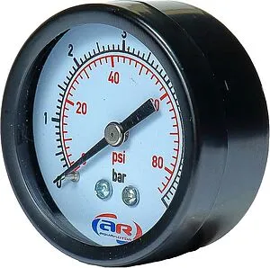 Манометр аксиальный AQUAMOTOR 50мм 6 бар ¼&quot; AR112009, 2