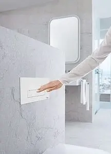 Клавиша смыва для унитаза Idrospania Andrea 30351 хром глянцевый, 3