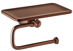 Держатель туалетной бумаги Swedbe Terracotta Art терракотовый 2544 Держатель туалетной бумаги Swedbe Terracotta Art терракотовый 2544, 1