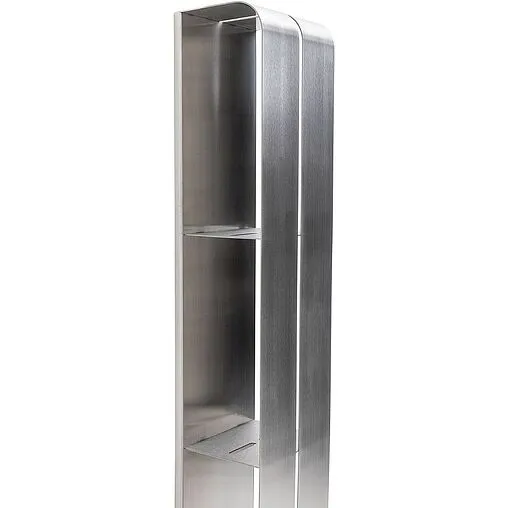 Полка Aquanet Магнум сталь брашированная 00334114