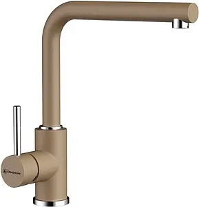 Смеситель для кухни Omoikiri Nakagawa-CA карамель/хром 4994315 Смеситель для кухни Omoikiri Nakagawa-CA карамель/хром 4994315, 1