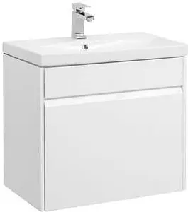 Тумба-умывальник Aquanet Палермо 70 белый 00203938+00188555 Тумба-умывальник Aquanet Палермо 70 белый 00203938+00188555, 1