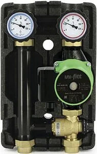 Насосный модуль с термостатическим смесительным клапаном 1&quot;в х 1&quot;в Uni-Fitt 491S2503 с насосом Uni-Fitt GTO 25-6S, 1