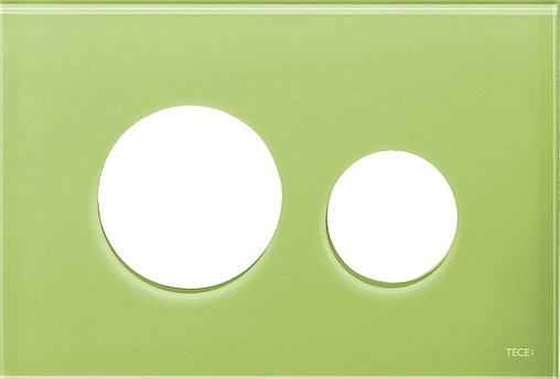 Лицевая панель TECEloop Modular стекло/зеленый 9240685