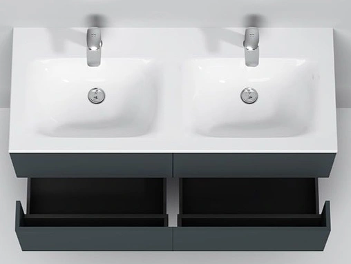 Тумба под умывальник подвесная Am.Pm Spirit 2.0 120 графит M70AFHD1202GM