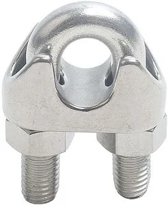 Зажим для троса из нержавеющей стали 5мм Belamos DIN741 DIN5 Зажим для троса из нержавеющей стали 5мм Belamos DIN741 DIN5, 3