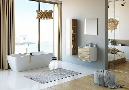 Зеркало с подсветкой Aqwella Miami 75 Mai.02.07