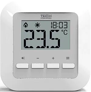Проводной комнатный двухпозиционный регулятор котла TECH ST-295 v3 белый WG.11.0473 Проводной комнатный двухпозиционный регулятор котла TECH ST-295 v3 белый WG.11.0473, 4